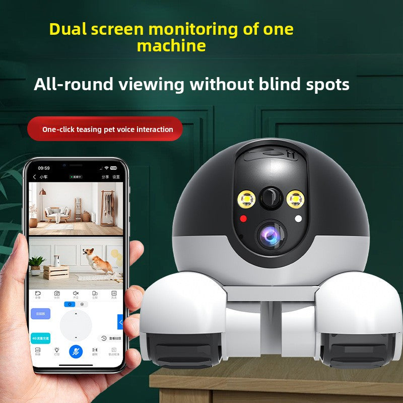 AI Tracking Wireless Pet Surveillance Camera