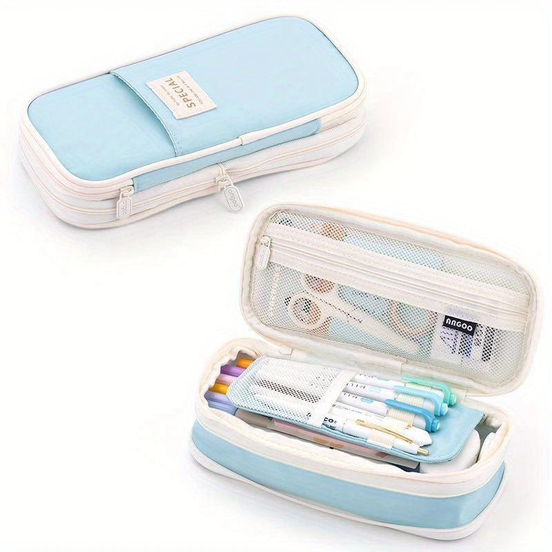Retractable Canvas Pencil Case