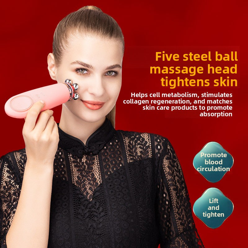 Electric Warm Facial Cleansing Massager