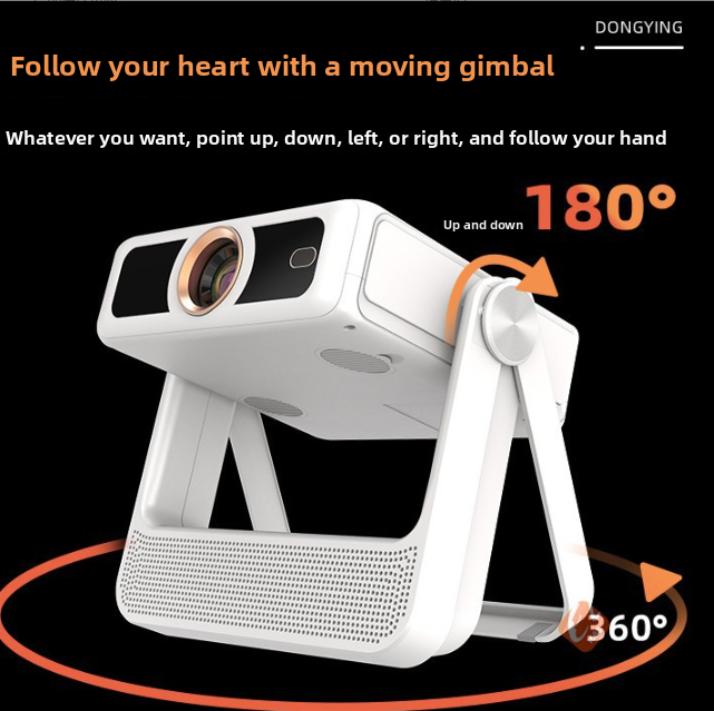 Dongying A5Pro Dual-Screen HD Touch Projector