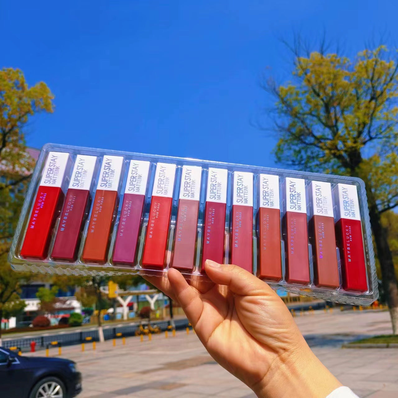 Matte Non-Fading Lip Gloss Set