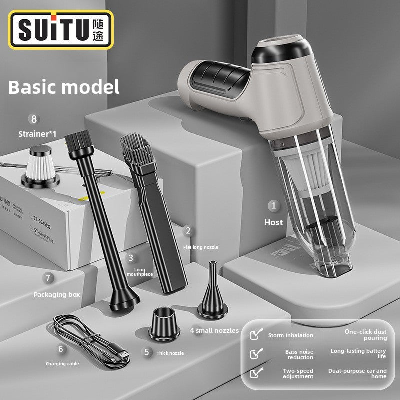 Car-mounted wireless vacuum cleaner