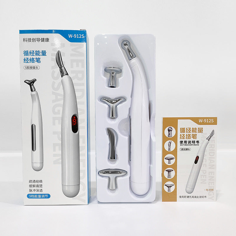 5-head Rechargeable Meridian Massage Pen
