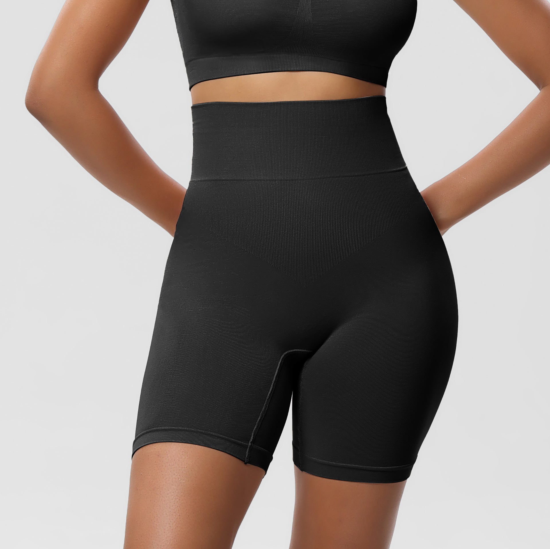 Halter sports bra set without steel rings
