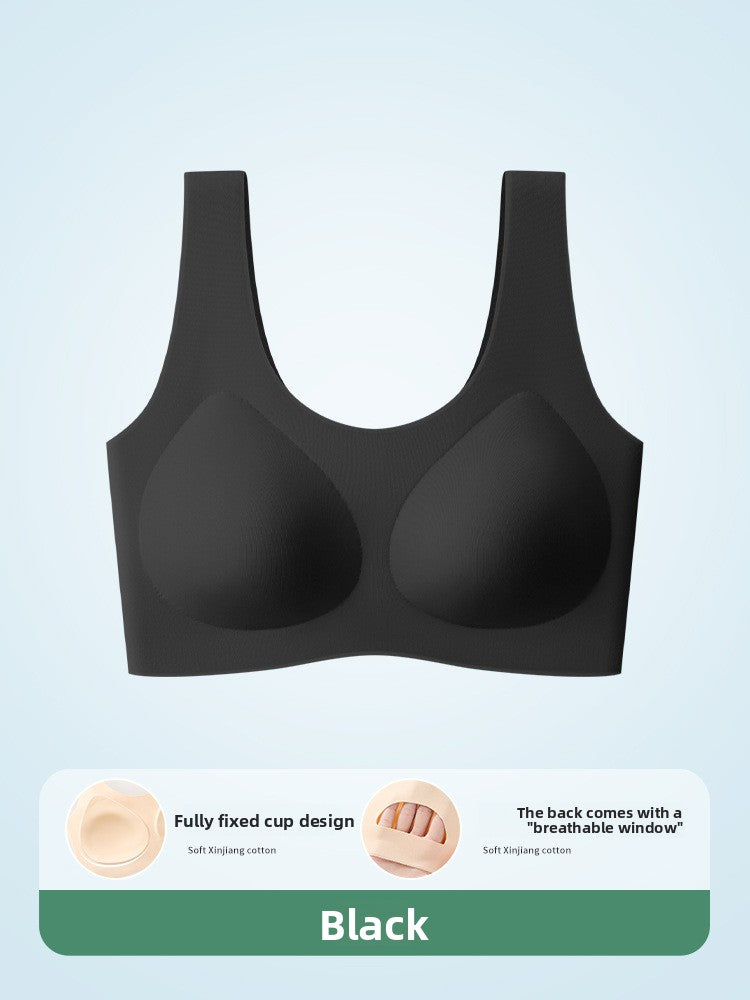 Seamless Shock-Proof Yoga Sports Bra for Large Breasts