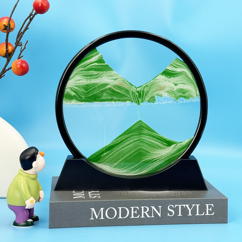 Flowing Sand Art Sculpture