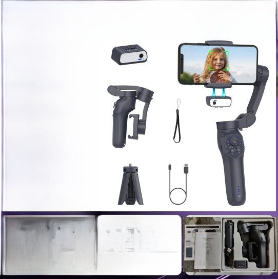 Handheld Gimbal Stabilizer with AI Tracking