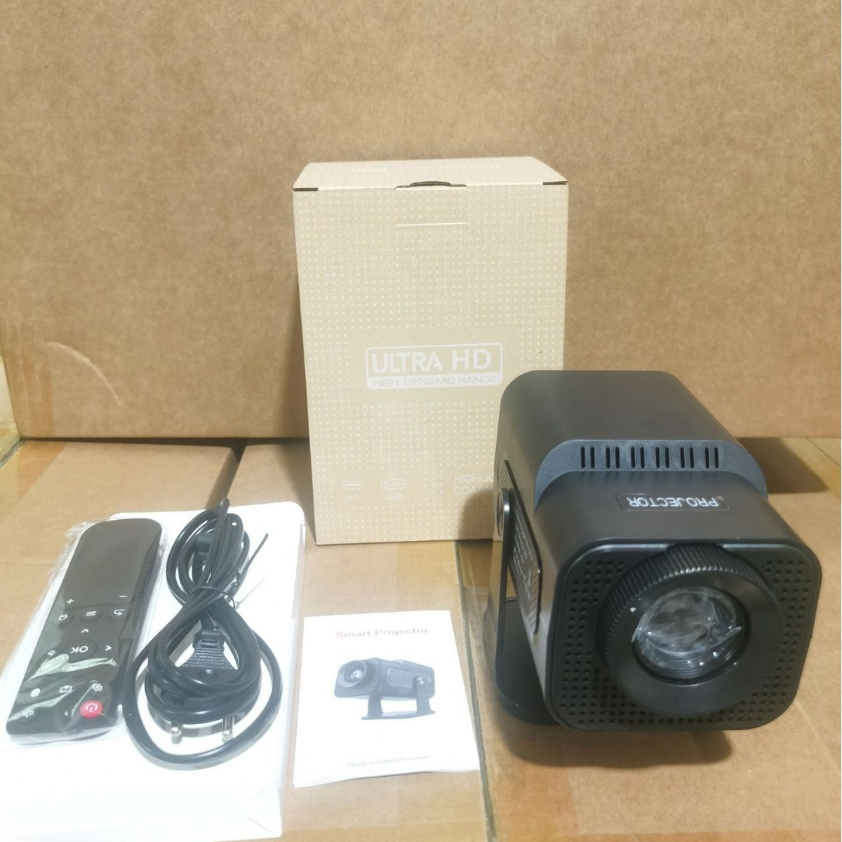 HY300 Android 4K Wireless Portable Projector