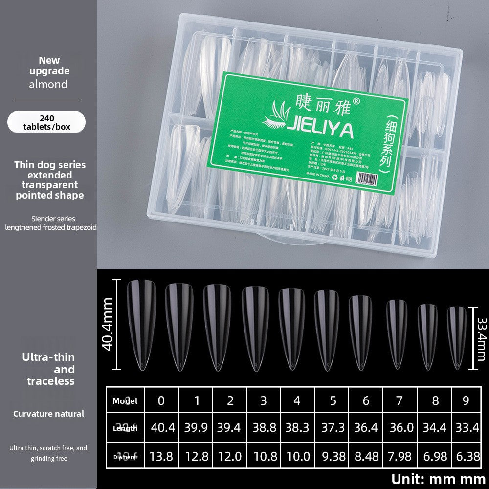Full and half dual-purpose nail pads