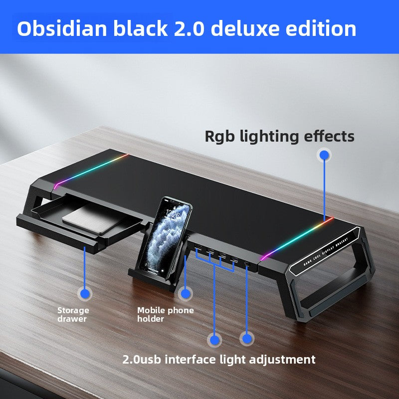 Multi-functional bracket elevation