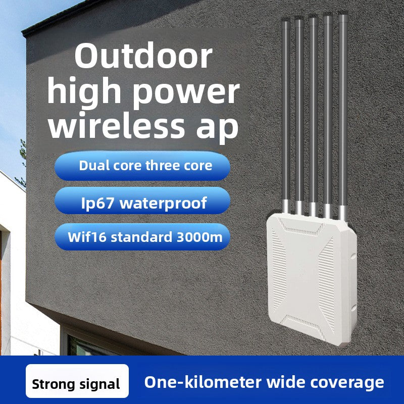 High-power wireless AP router