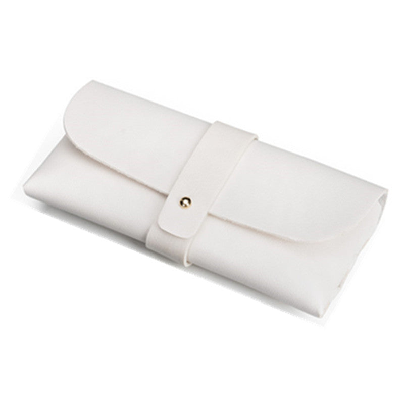 Frameless beveled sunglasses