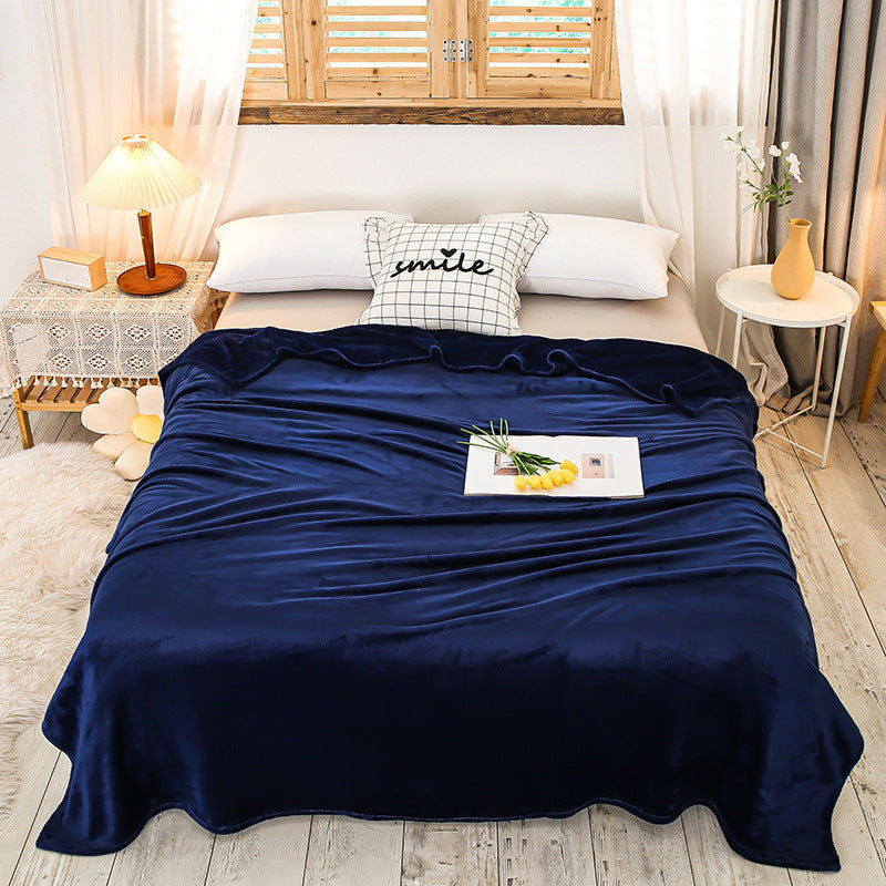 Coral Fleece Blanket Bed Sheet