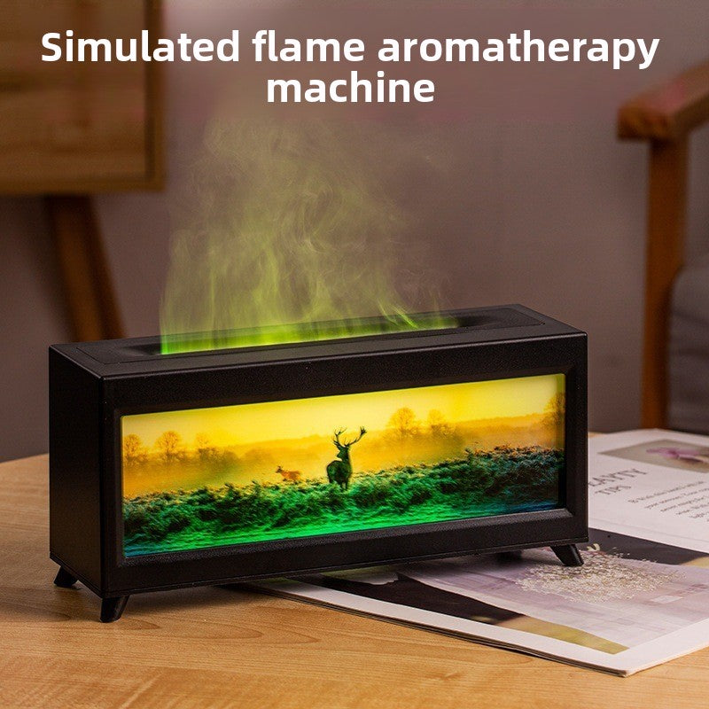 Aromatherapy Flame Humidifier
