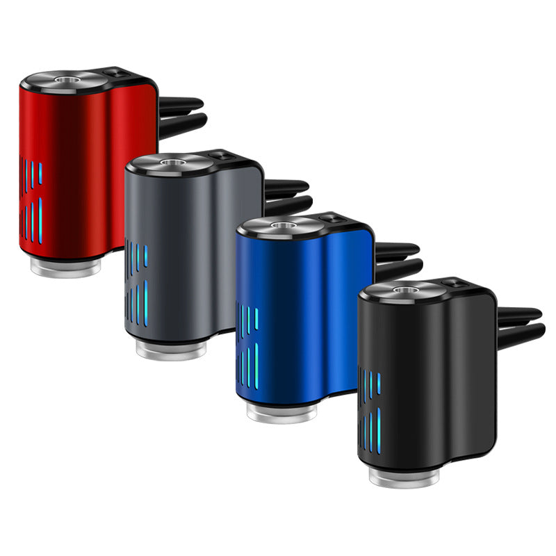 Aluminum Alloy Car Aroma Diffuser with Automatic Spray