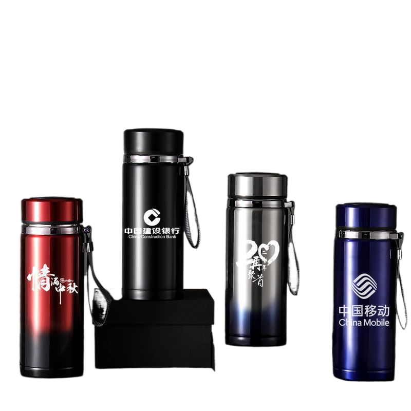 Car-mounted stainless steel insulated cup with large capacity