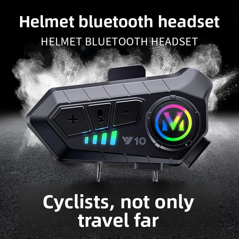 Helmet Bluetooth headphones
