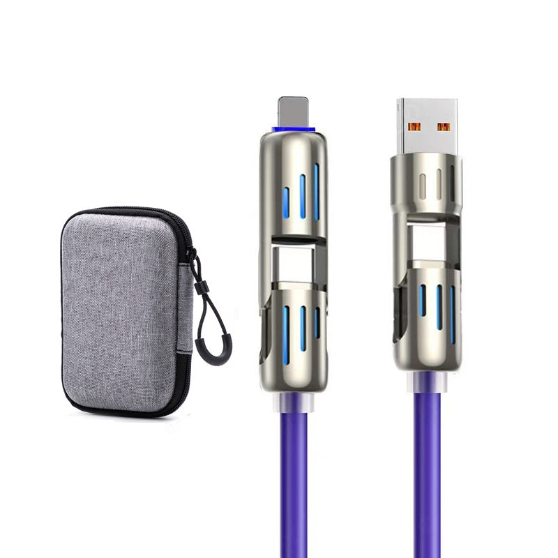 4-in-1 usb mobile phone data cable