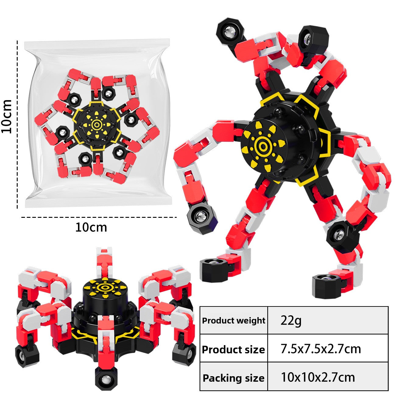 Flexible and Luminescent Gyroscope