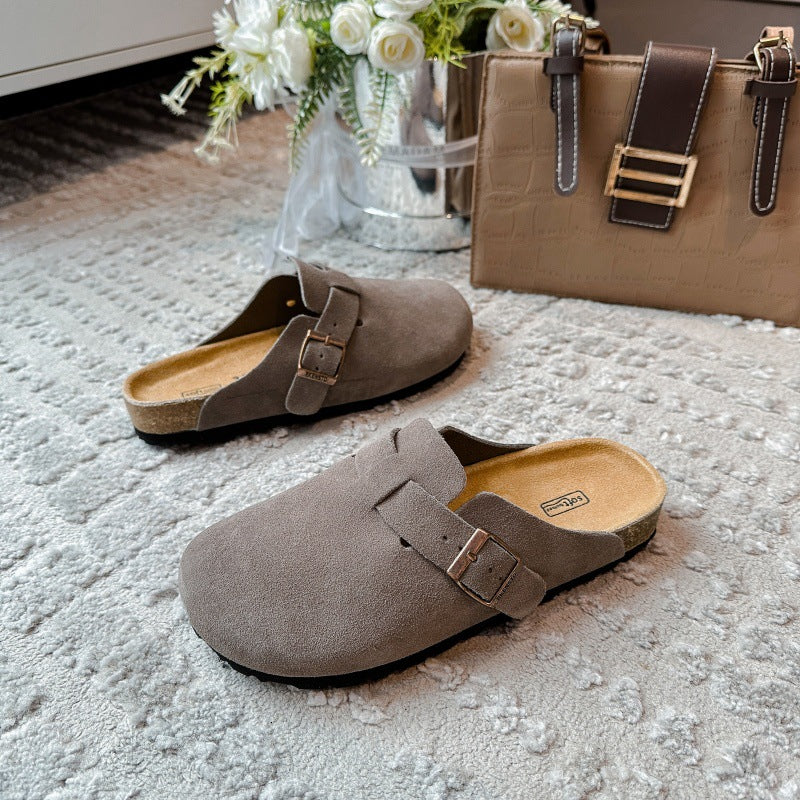 Platform slip-on shoes