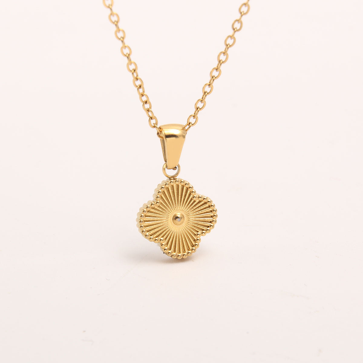 Gold-Plated Letter Necklace