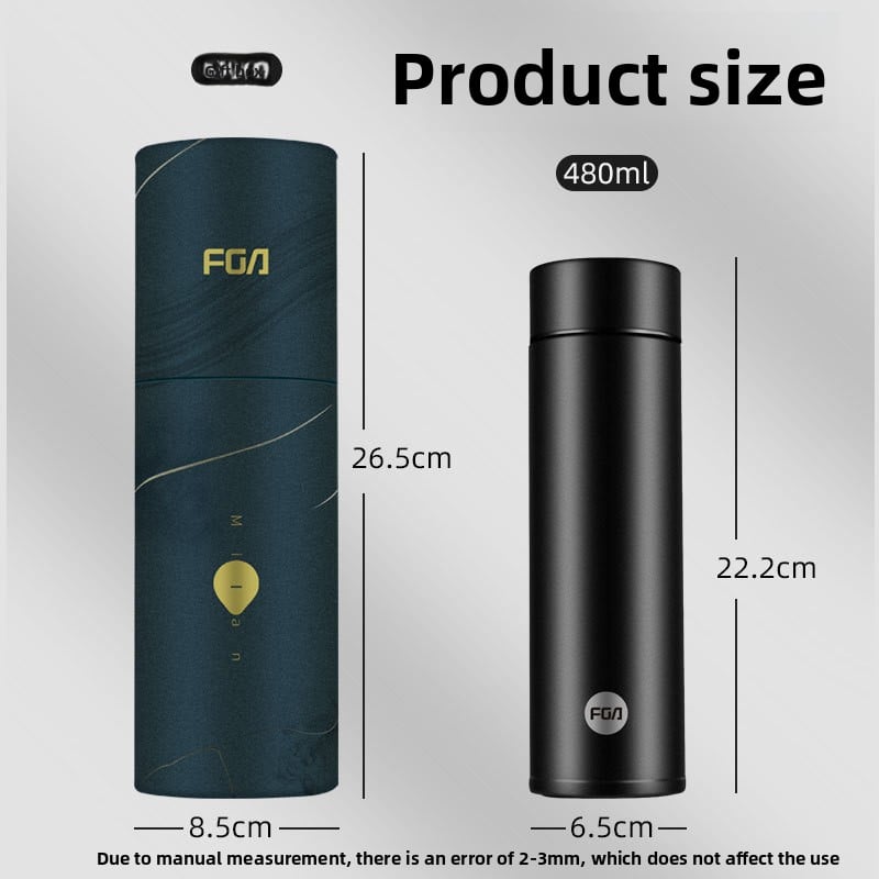 Smart Temperature Display Stainless Steel Thermos Cup
