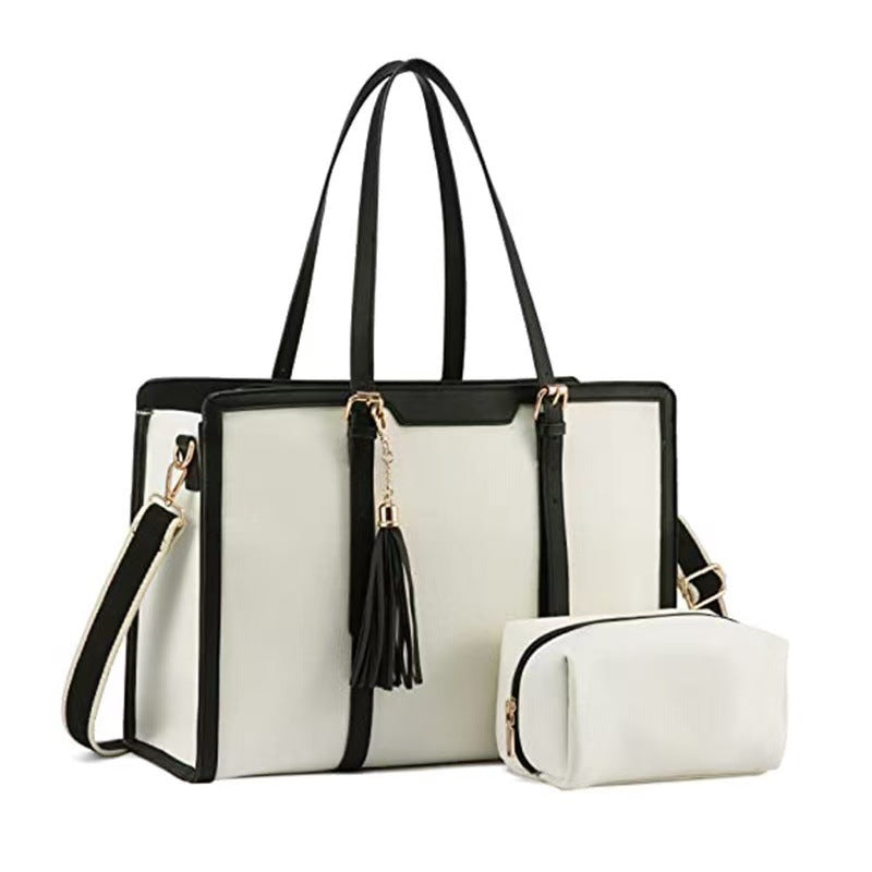 Fashion PU Leather Laptop Shoulder Bag