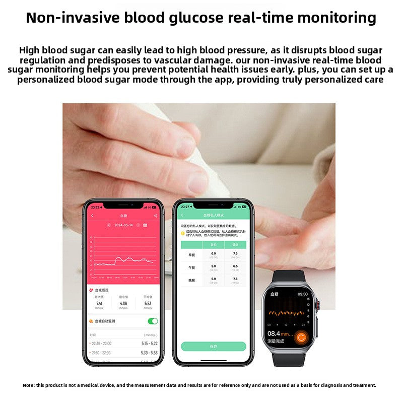 ET585 Smart Watch with ECG and Health Monitoring