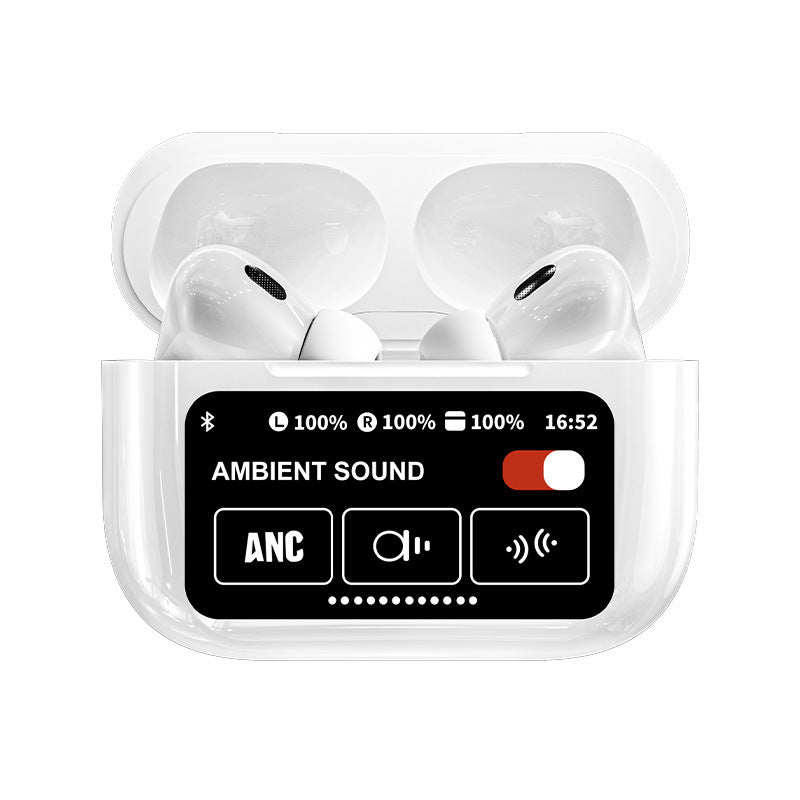 Full-color screen noise-reduced in-ear Bluetooth headphones