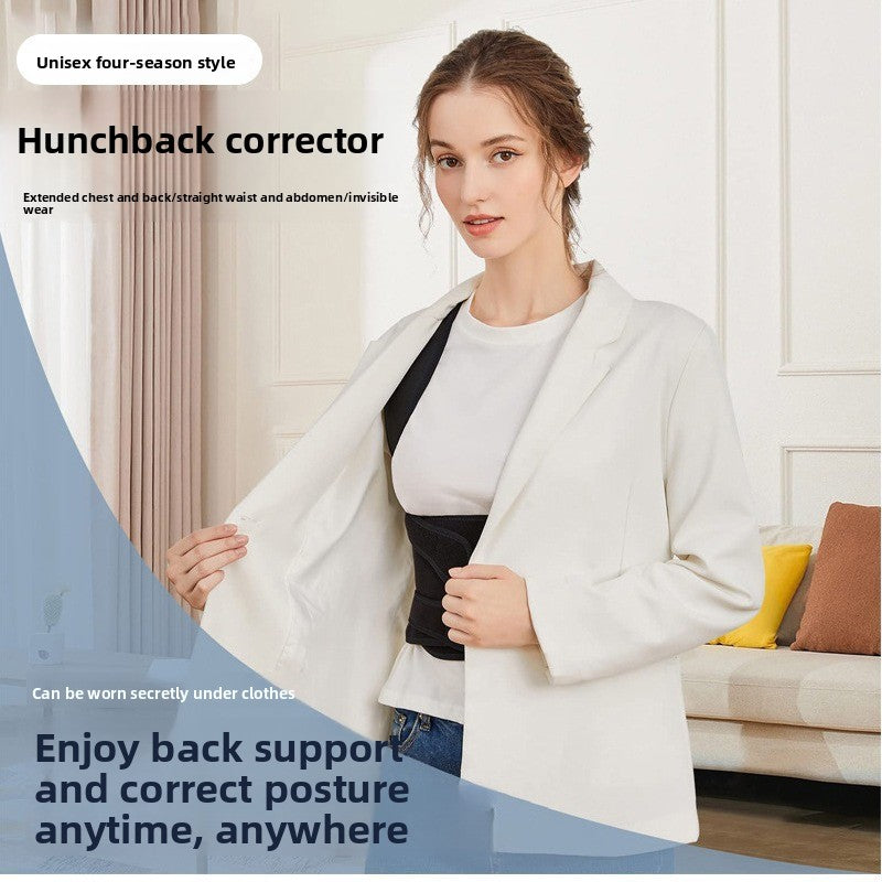 Adjustable Posture Correction Belt for Back Support