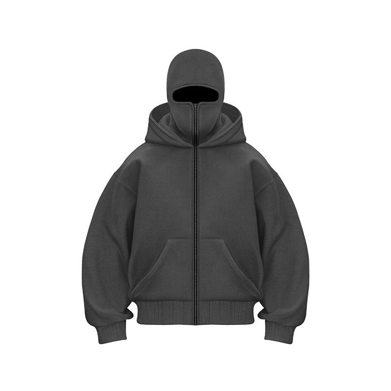 Loose Fit Fleece Hooded Sweatshirt