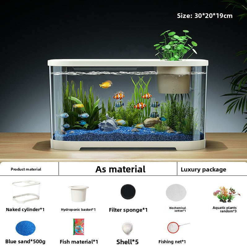 Desktop Fish Tank with Cover