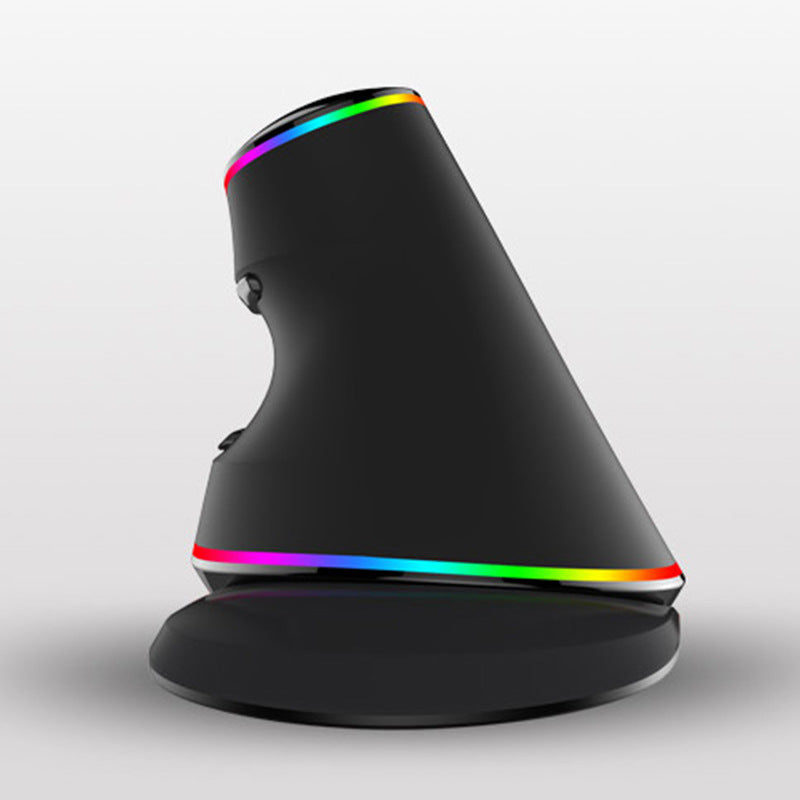 Delux Ergonomic Vertical Mouse with RGB Lighting