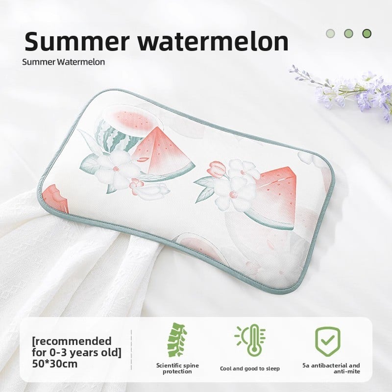 Baby pillows are breathable in summer