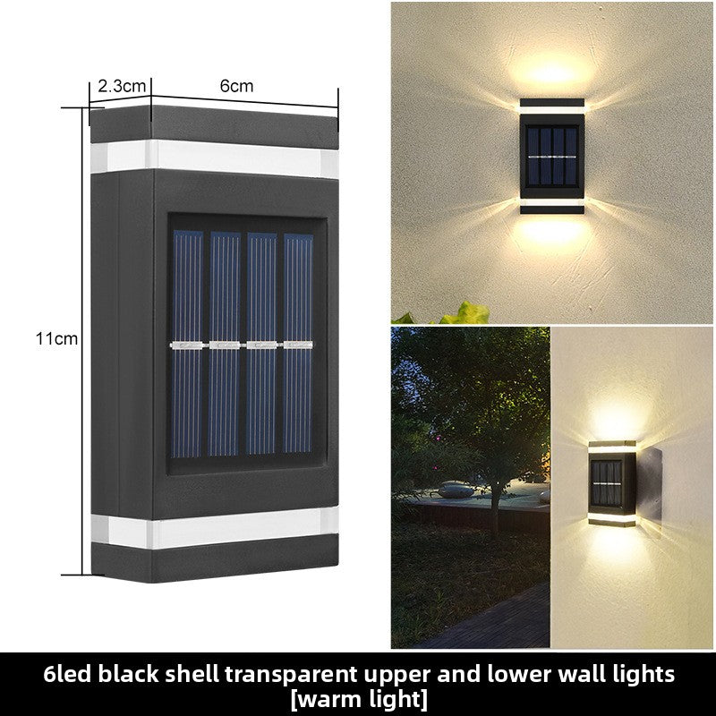 Solar wall lamp