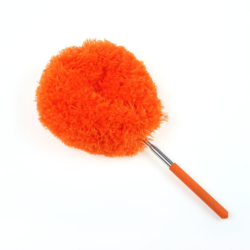 Extensible cleaning brush for thorough cleaning