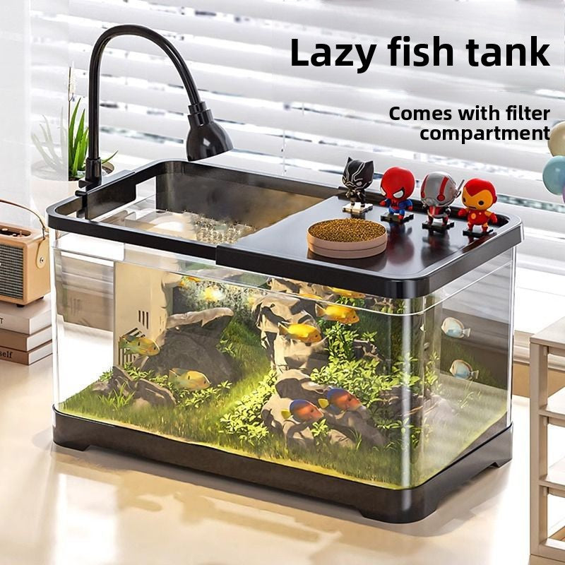 Desktop Fish Tank with Cover