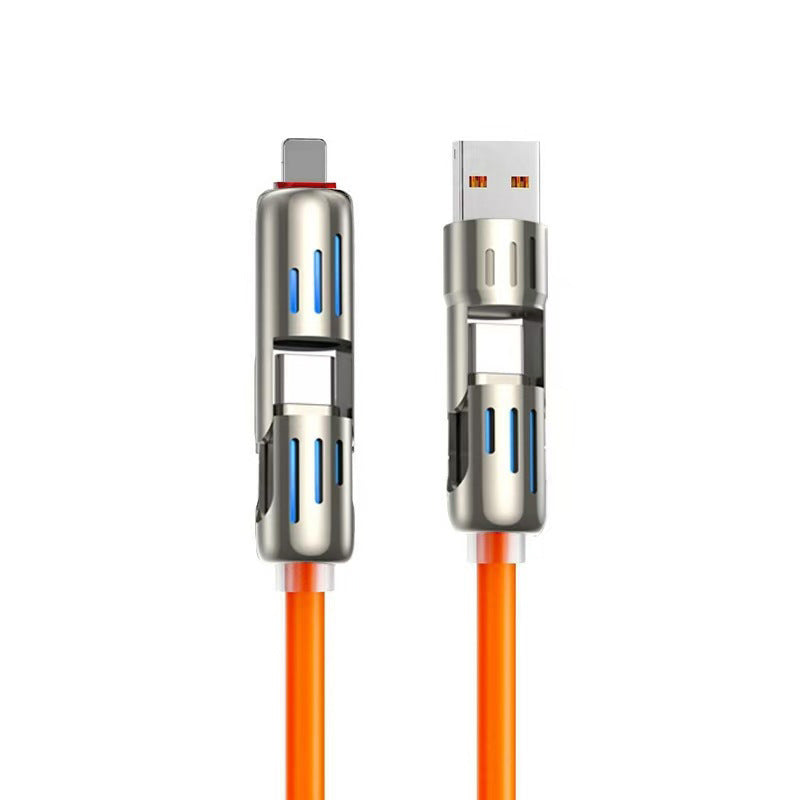 4-in-1 usb mobile phone data cable
