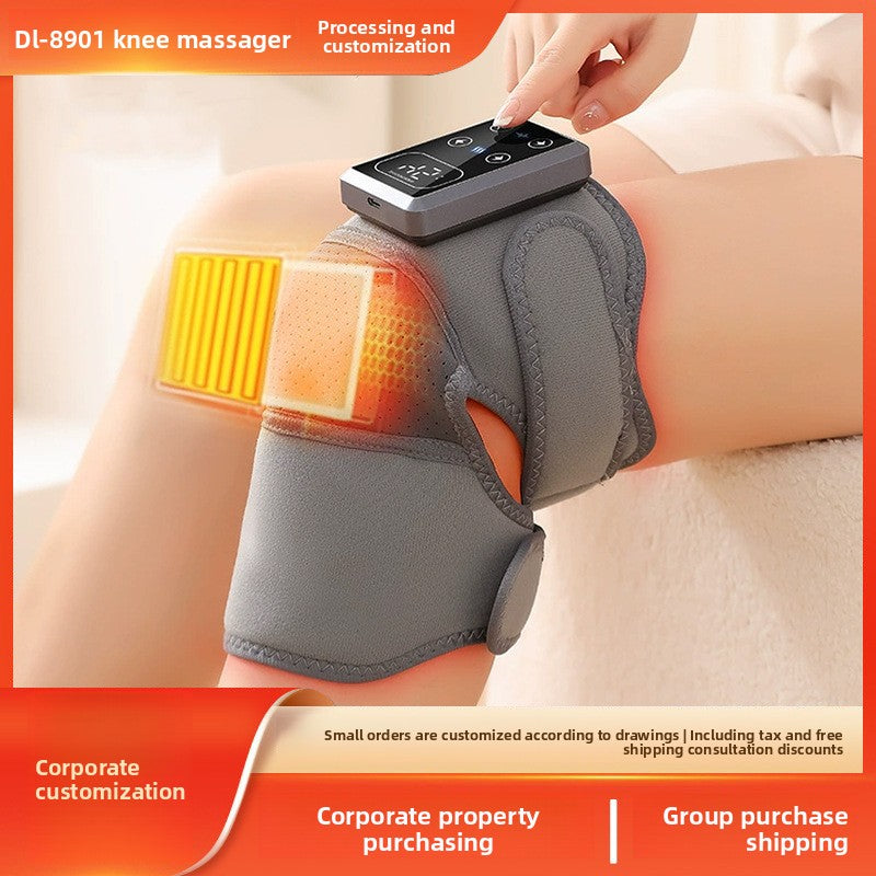 Heating kneepad massage kneepad
