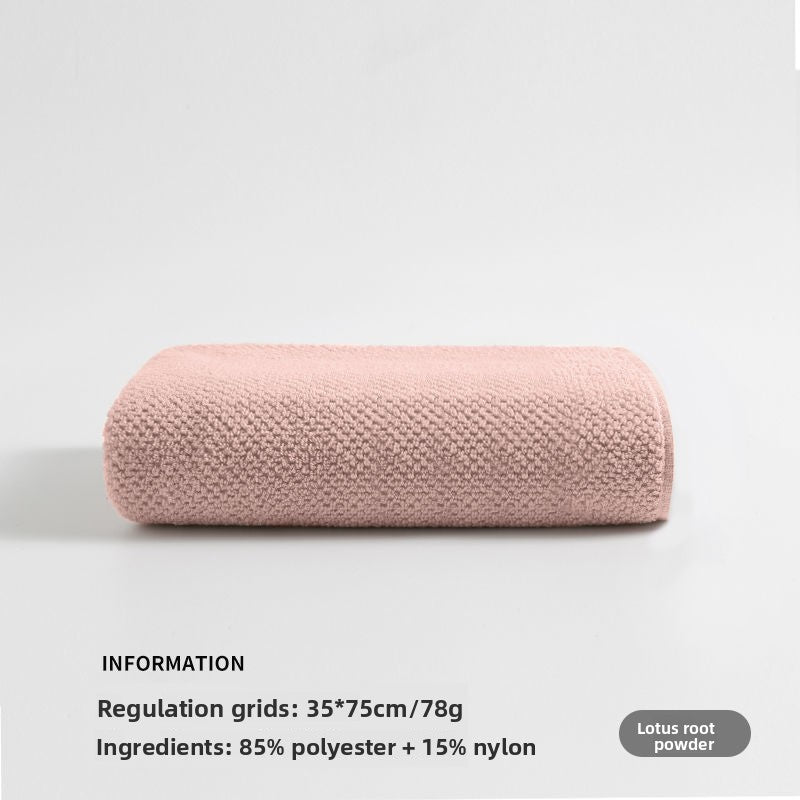 Coral fleece towel