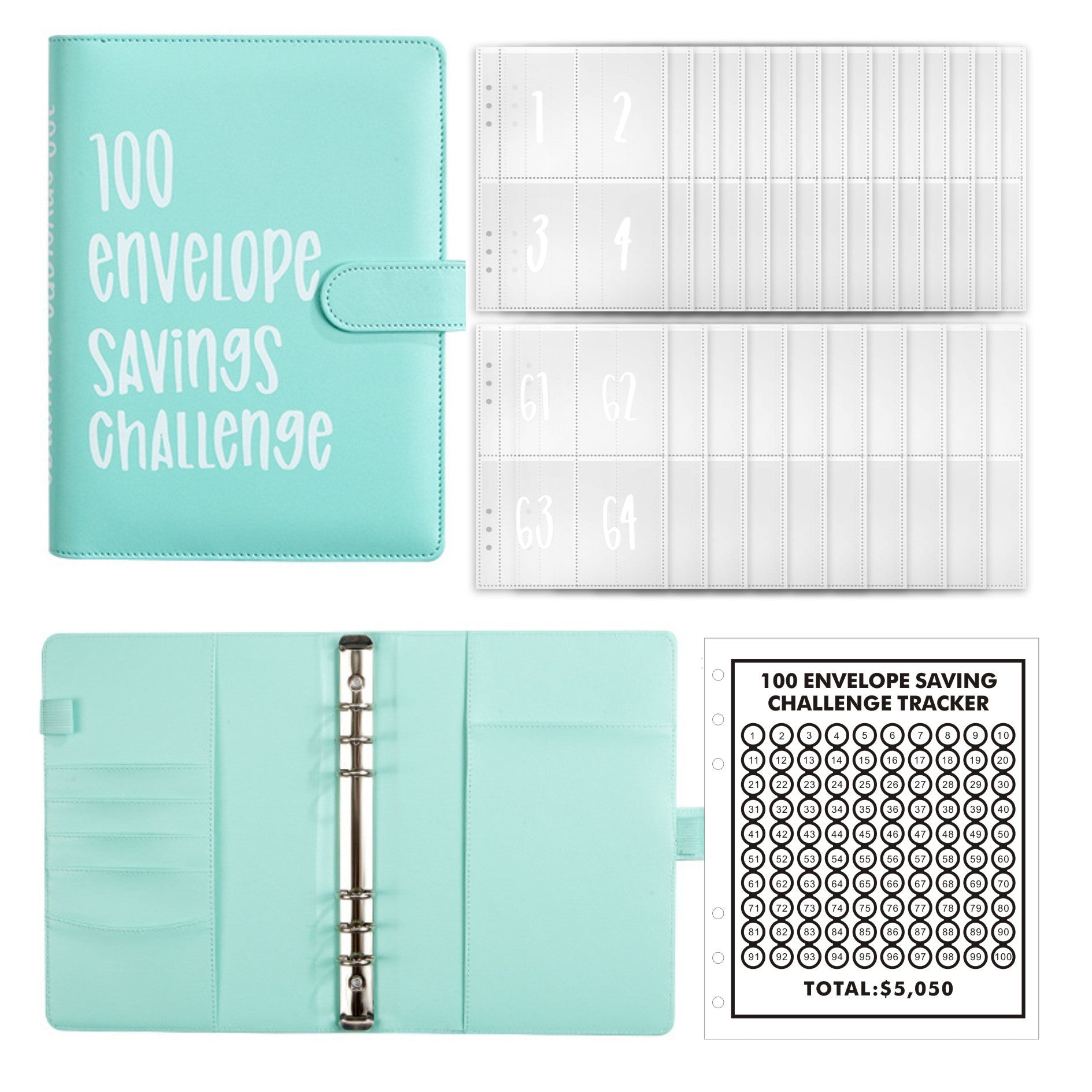 Loose-leaf event planning notebook