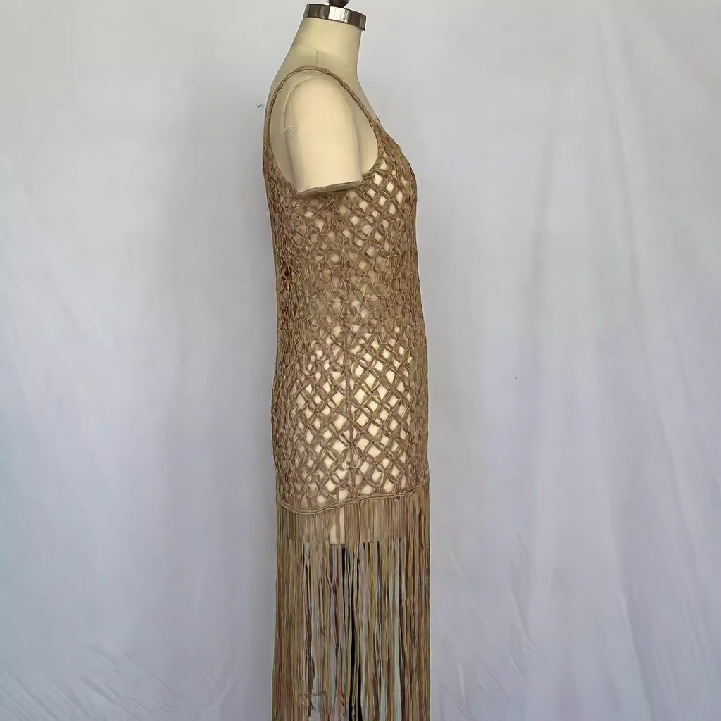 Bohemian-style women's halter top