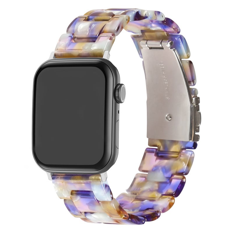 Ceramic resin watch strap