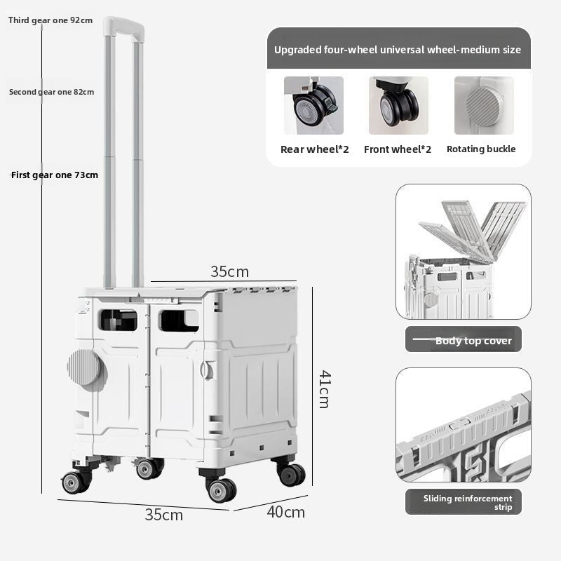 Foldable Portable Shopping Cart