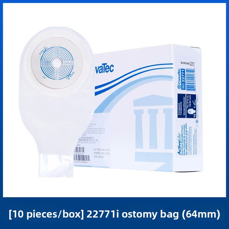Disposable medical anorectal opening fecal colostomy bags