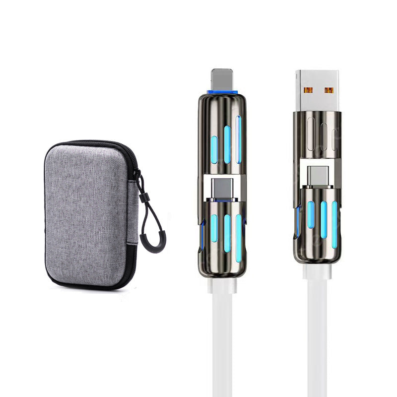 4-in-1 usb mobile phone data cable