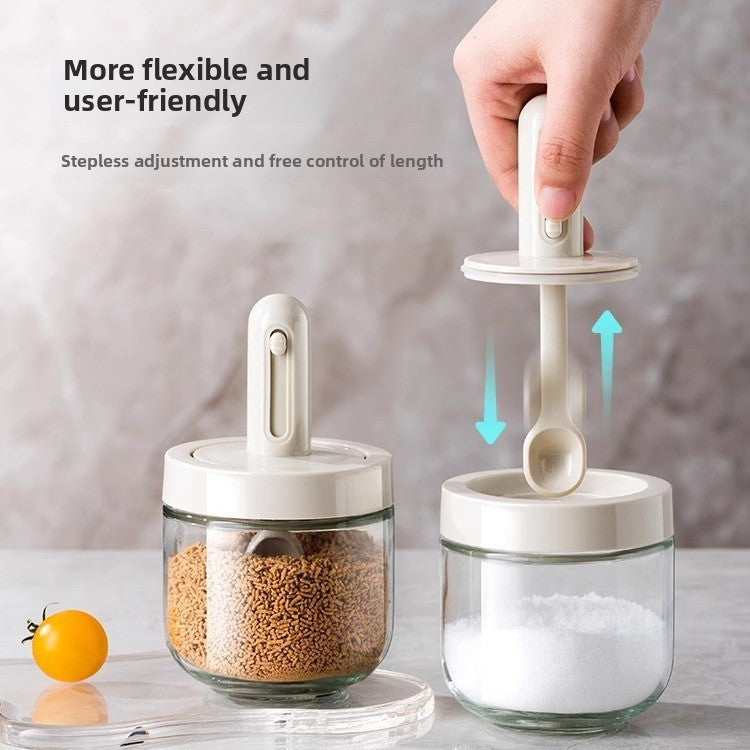 retractable seasoning jar