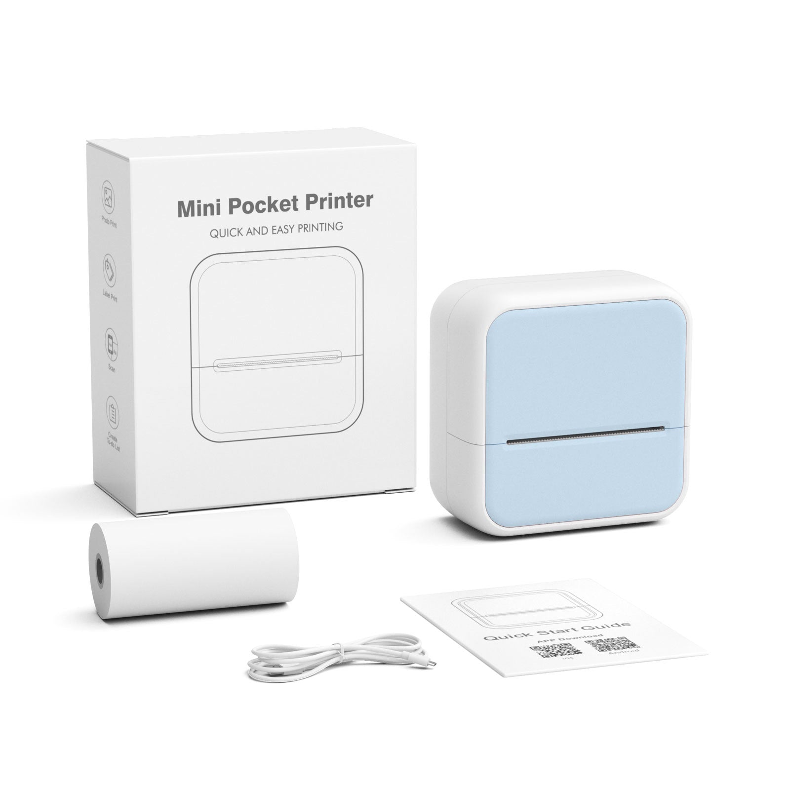 Handheld mini printer