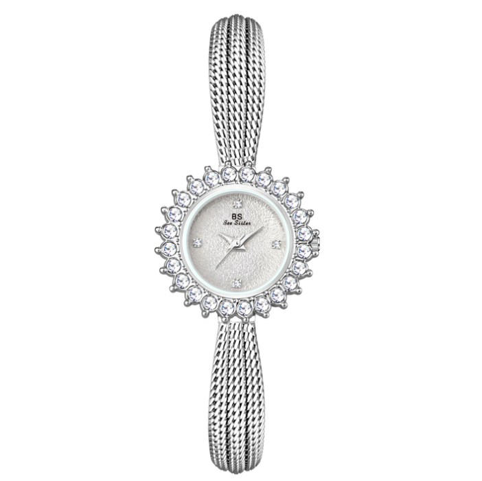 BS new hot watch factory direct middle ancient Du Sang flower diamond temperament wheat ear light luxury female FA1833