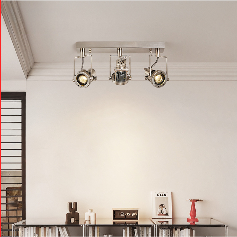 Ceiling-mounted spotlights